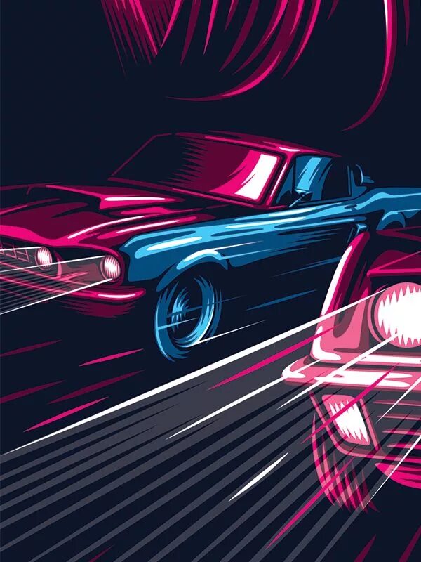 My car art. Retro wave автомобили. машина art. ретро неон машина. арт автомобиль неон.