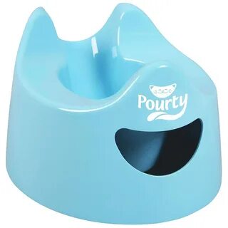 Pourty Easy-to-Pour Potty Blue.