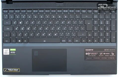 Gigabyte ноутбук клавиатура