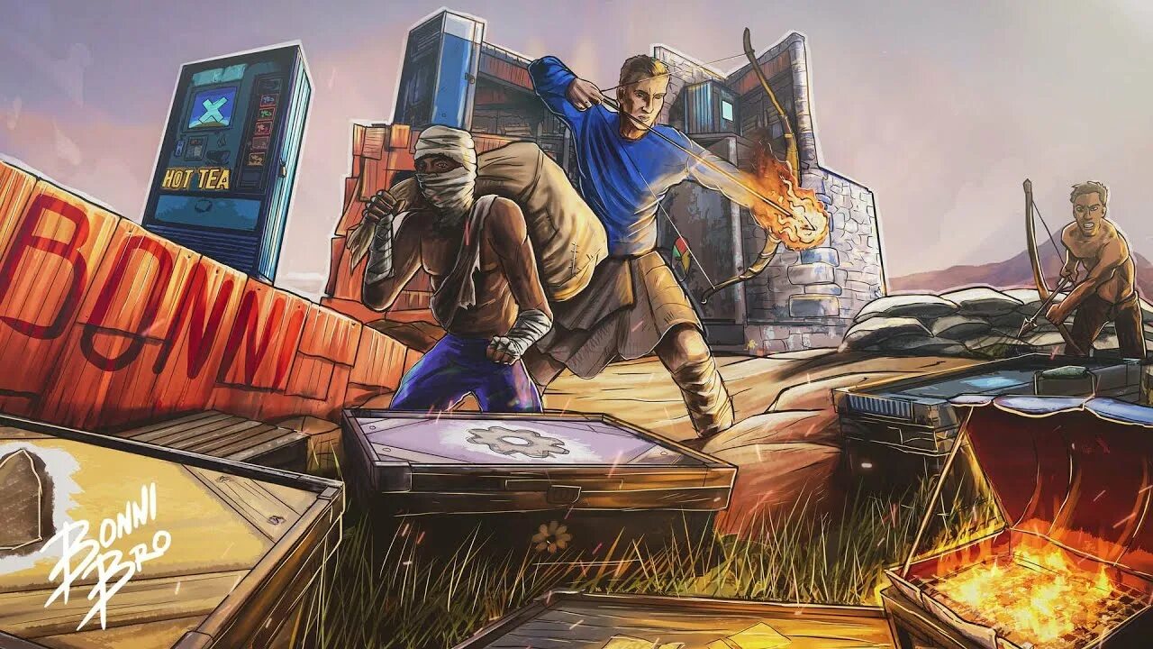 Bro rust. Акция rust. бро раст. бонни бро раст. rust wtf.