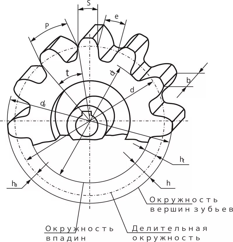 Размеры зуба шестерни. Чертеж зуба шестерни прямозубой. Шестерня с эвольвентным зубом чертёж. Зубчатая шестерня со ступицей pm28020 m=2, z=20. Схема зацепления зубчатых колес.