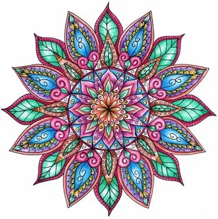 I Create Coloring Mandalas And Give Them Away For Free