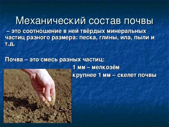 Меры по сохранению плодородия почв. Механический состав почвы. минеральные частицы грунта. сохранение плодородия почв. механический состав грунта.
