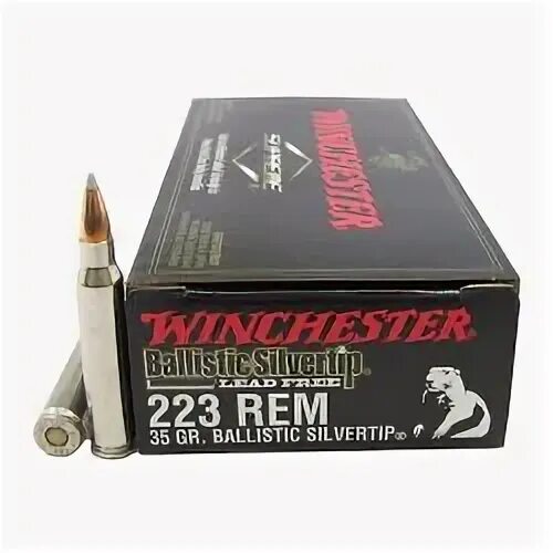 Тип 3 номер 45. Winchester Ballistic Silvertip 223. Winchester Ballistic Silver Tip 223 баллистика. Патроны Winchester Ballistic Silver Tip. 223rem тяжёлая пуля.