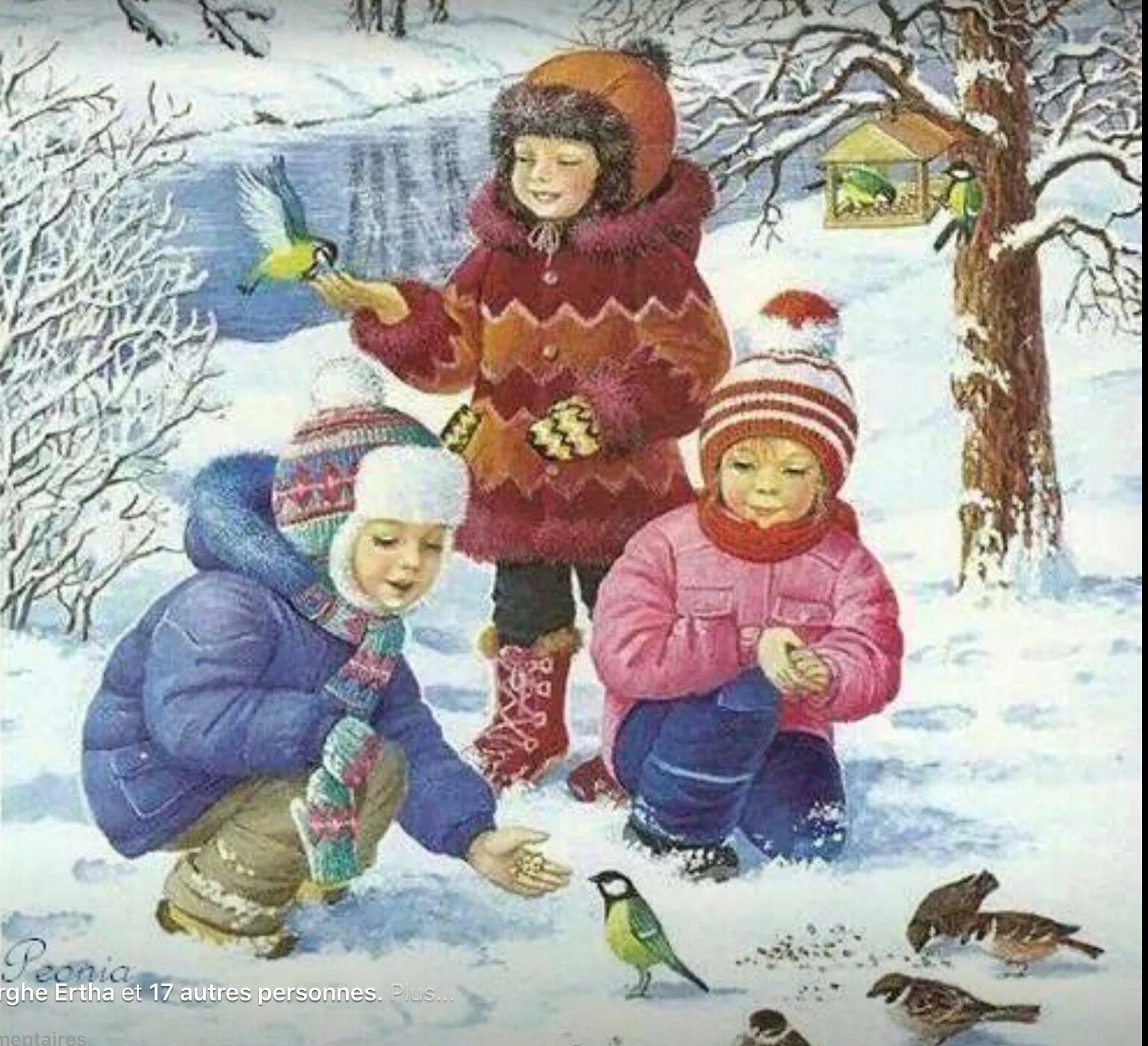 Тема недели жизнь людей зимой