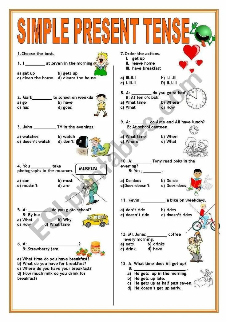 Past tenses worksheet. Present simple тест. Английский упражнения Worksheets present simple. Present simple в английском языке Test. Презент Симпл тест present.