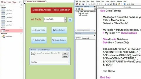 Access programming