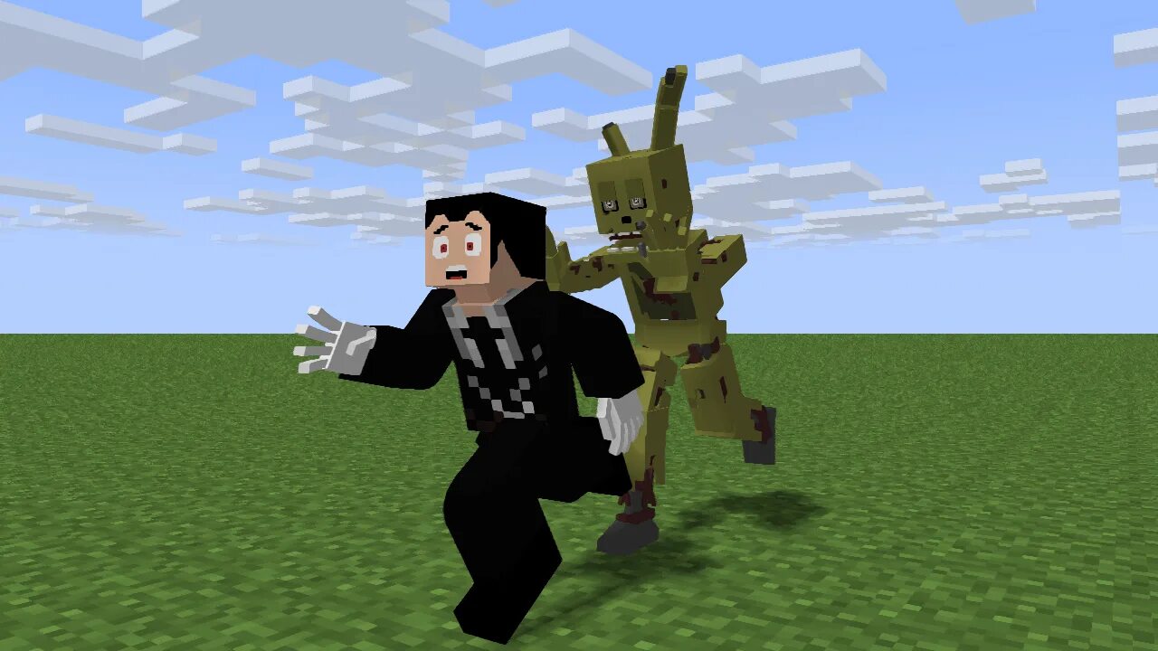 Мод на превращение в спрингтрапа. Mine imator springtrap. мод на костюм спрингтрапа в майнкрафте. мод дэнни фокс спрингтрапа. мод на майнкрафт спрингтрап на пк.