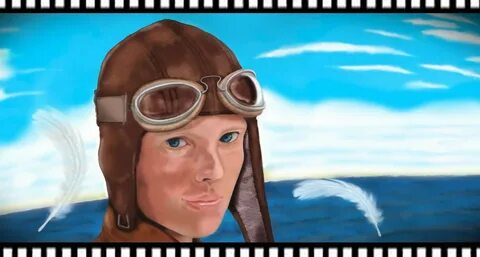 ArtStation - Amelia Earhart