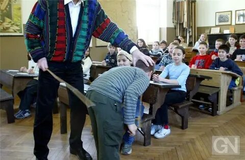 Воспитание детей поркой