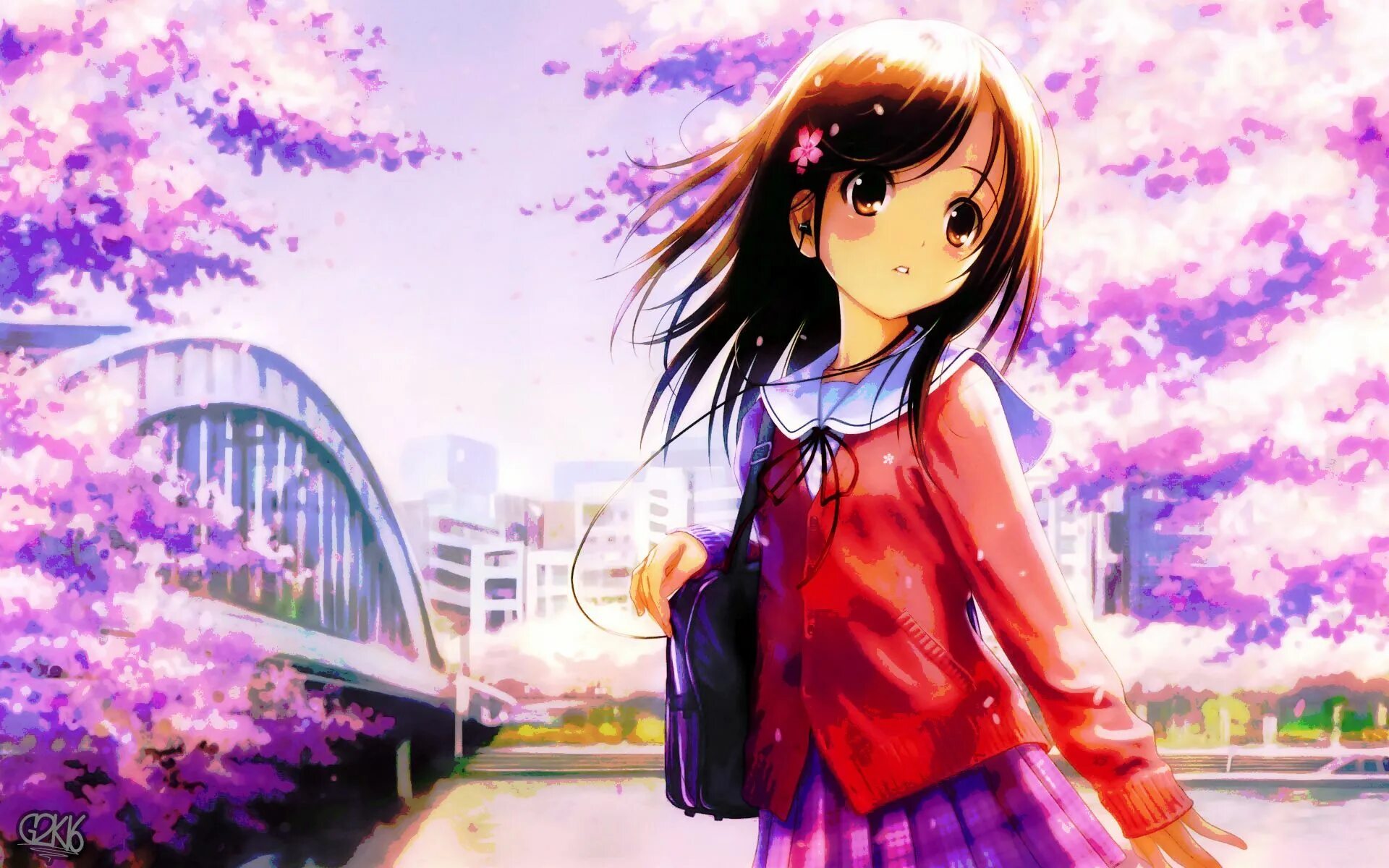 Animated girl