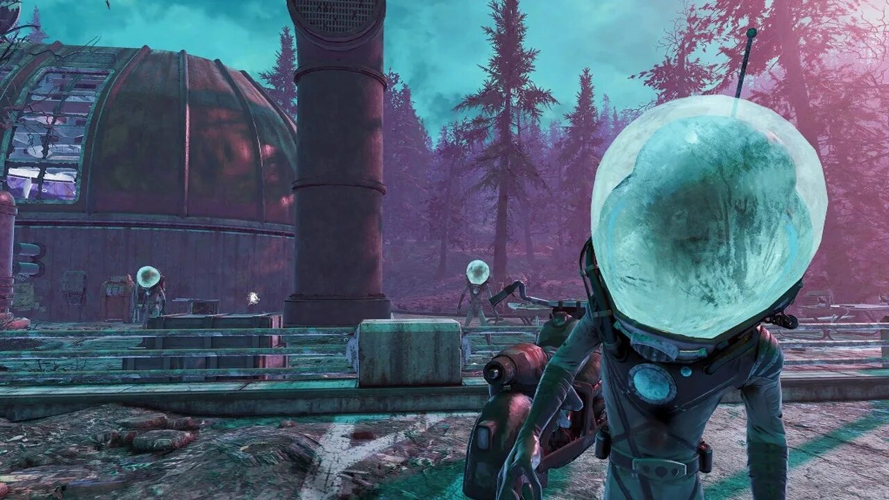 Fallout 76 пришелец захватчик. Захватчики извне fallout 76. пришельцы извне fallout 76. капитолий чарлстона fallout 76. игры от создателей fallout.