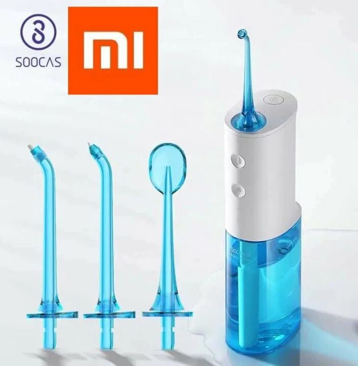 Ирригатор xiaomi soocas w3. Ирригатор напор воды. виды насадок для ирригатора.