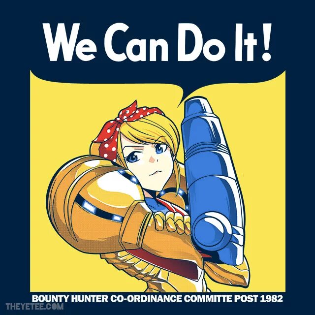 We can choose it. Метроид плакат. плакат we can. плакат we can do.