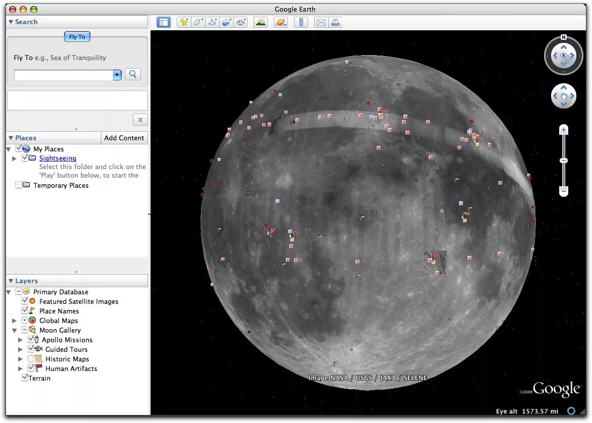 Where is moon