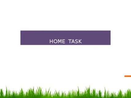 Home task