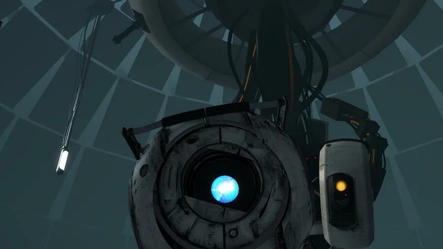 Уитли нейл. Модули ГЛАДОС. Уитли в теле ГЛАДОС. Ранние версии GLADOS. Portal 2 модуль эмоций.