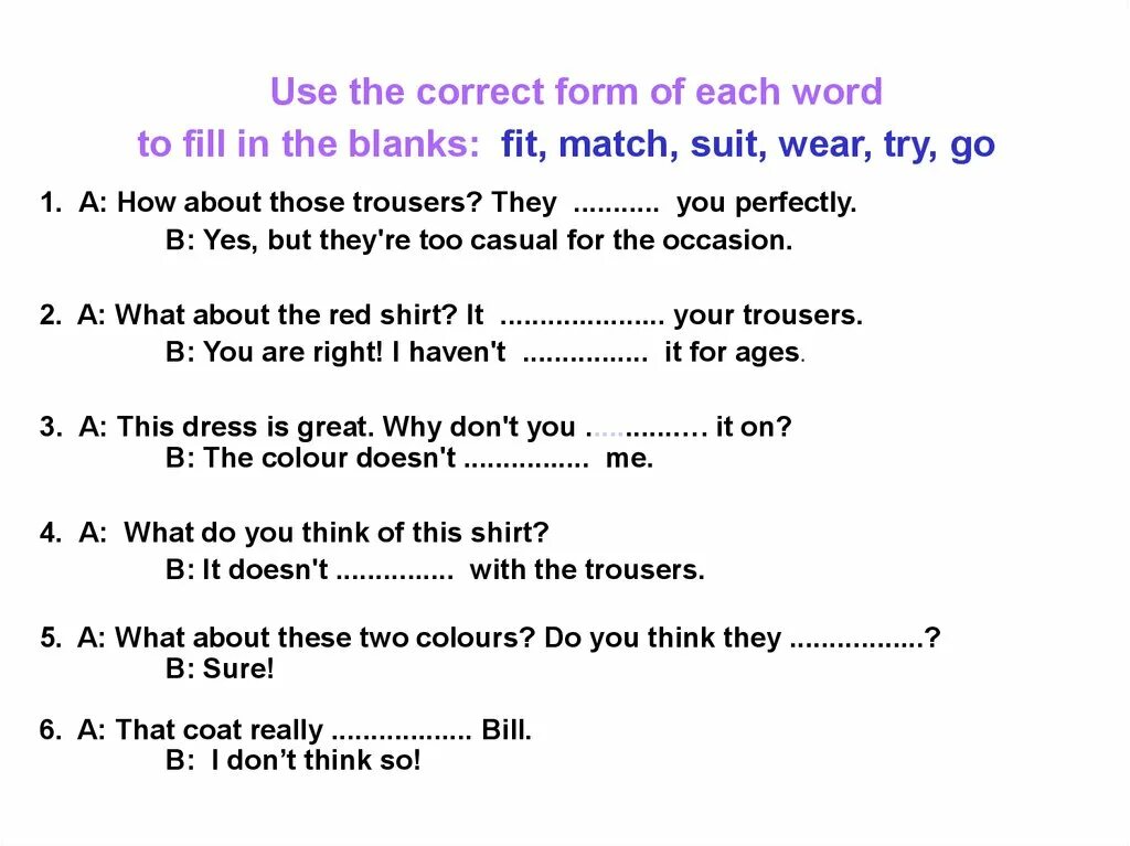 Use the correct form of have to. Match Suit Fit упражнения. Match Suit Fit разница. Fit Match Suit Wear try go разница. Fit Match Suit go with разница.