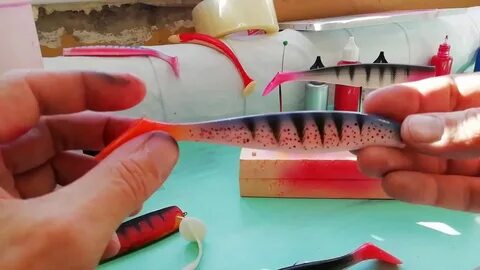 Сделать силиконовую приманку своими руками