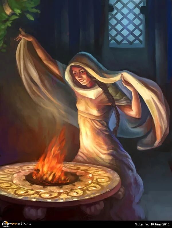 Жрицы богини огня и домашнего очага. Гестия богиня огня. Женщина у очага. Богиня очага.