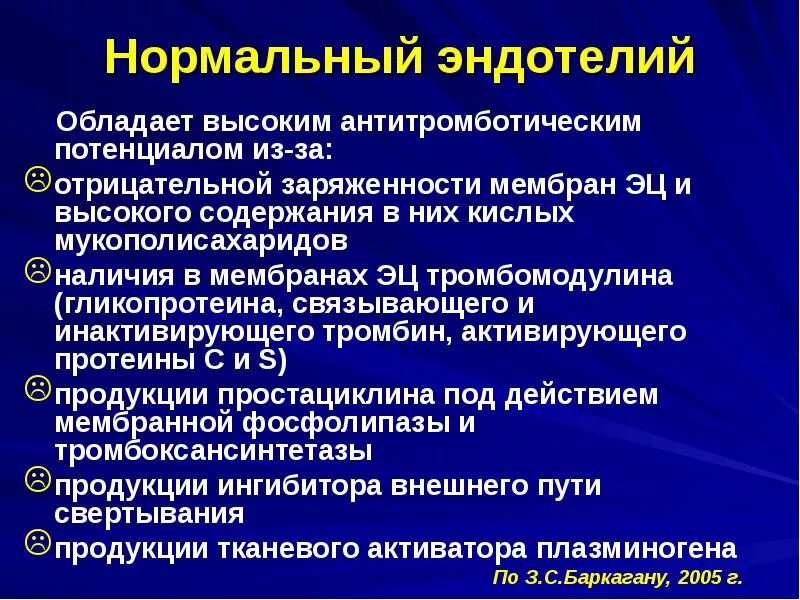 Высокий эндотелий