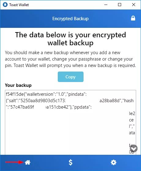 Backup wallet. Toast wallet. wallet recovery phrase. secret recovery phrase. pindata.