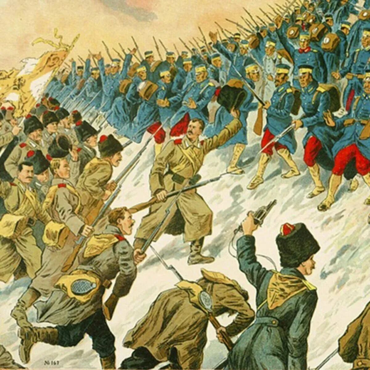 Мукденское сражение 1905 года. Начало первой русско японской войны