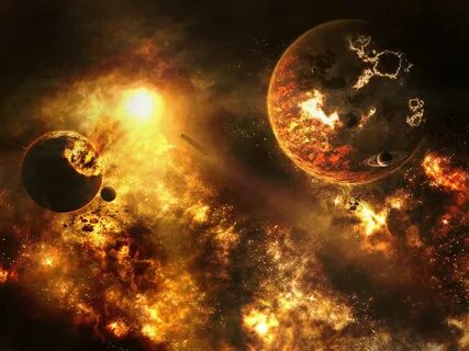 Destroyed universe