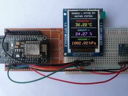 Метеостанция на esp32