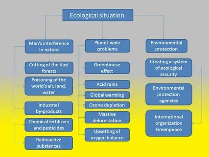 Environmental problems огэ