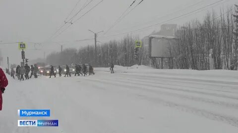 Мурманск похолодание