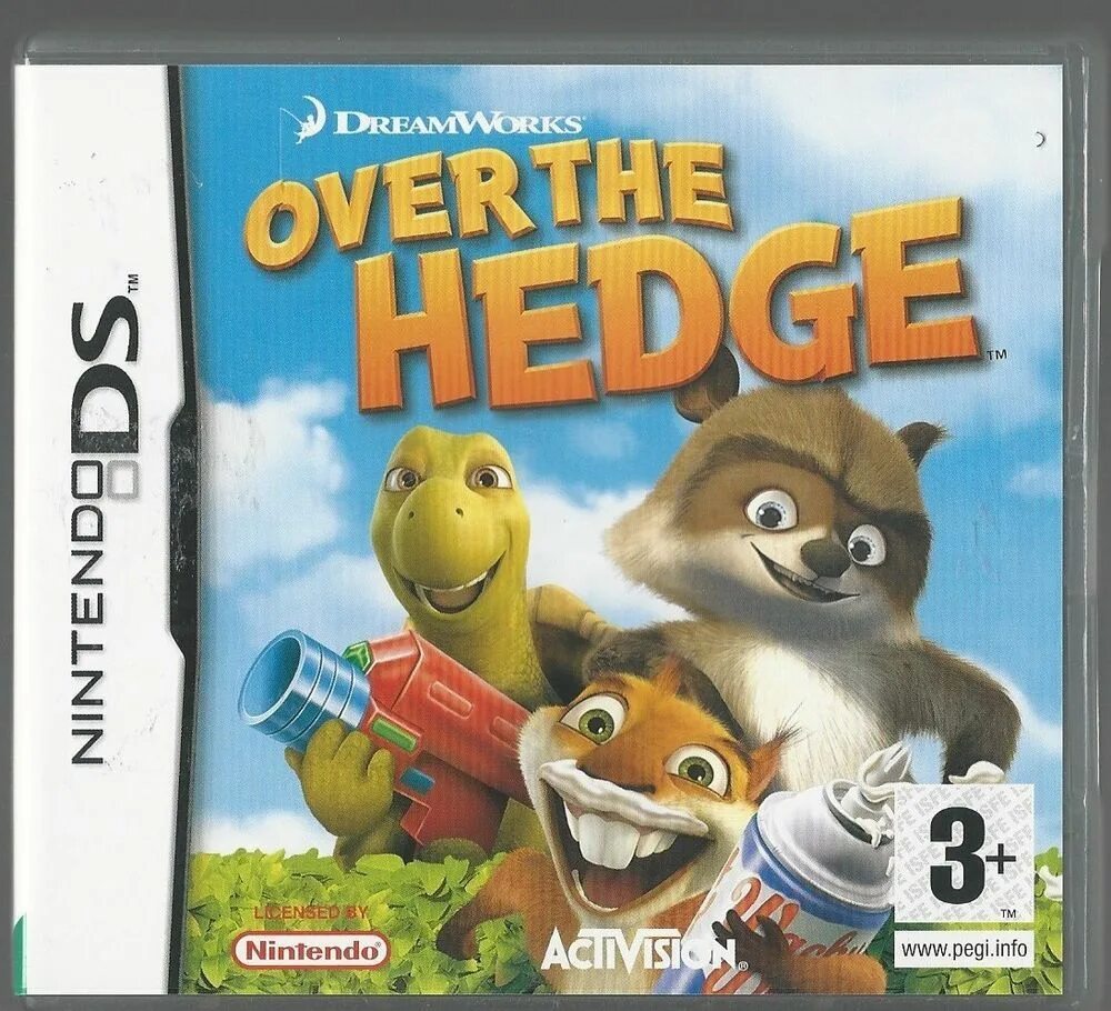 Over the Hedge. Игра на Нинтендо про зверей.