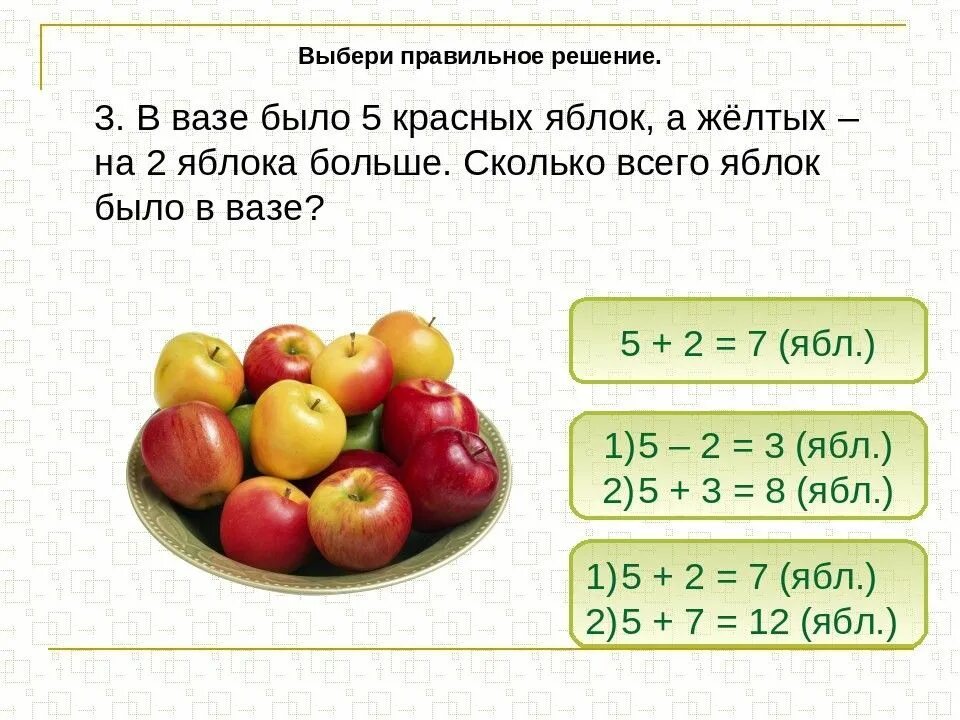 На тарелке лежат красные. Математические задачи с фруктами. Задачка про яблоки. Математическая задачка фрукты. Задача про яблоки.