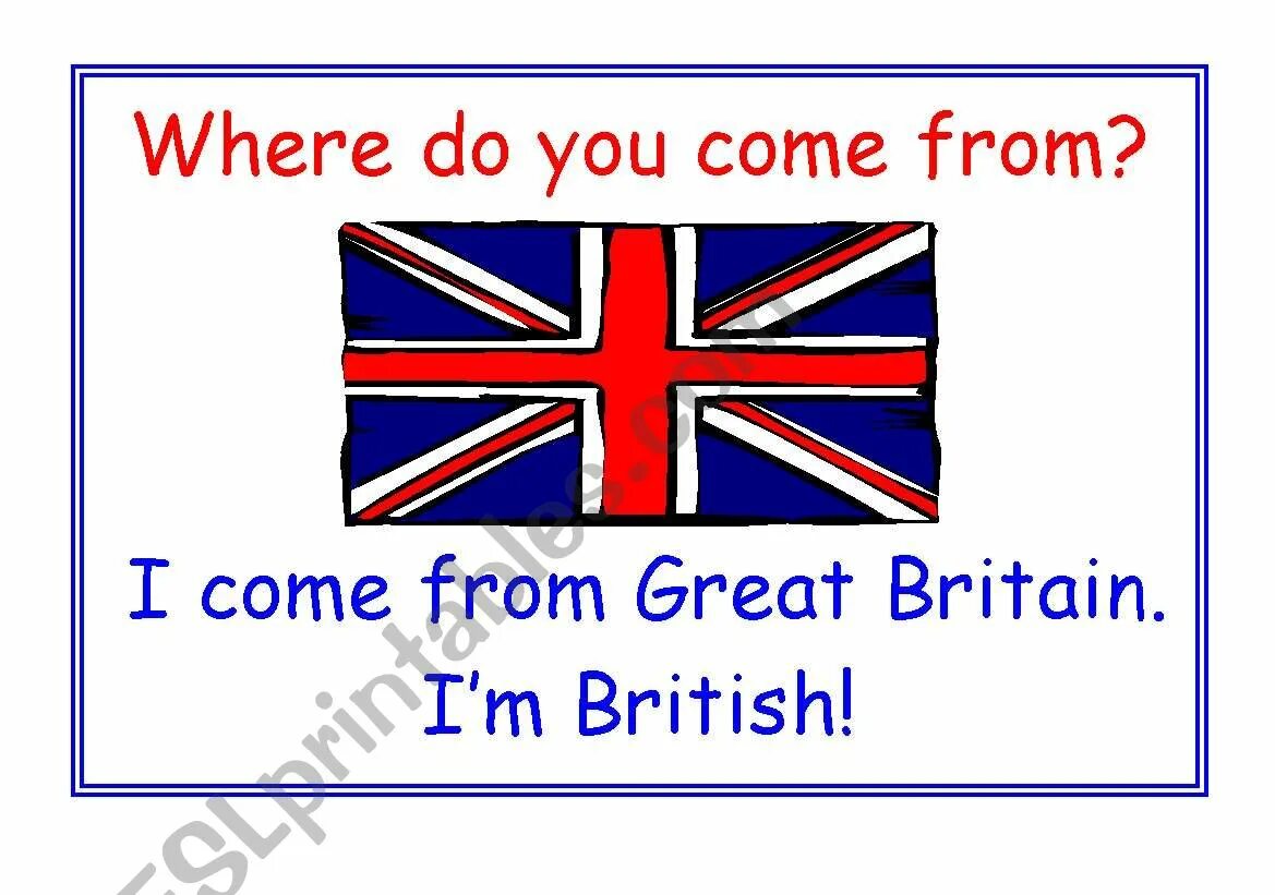 Where she comes from. Where she comes from