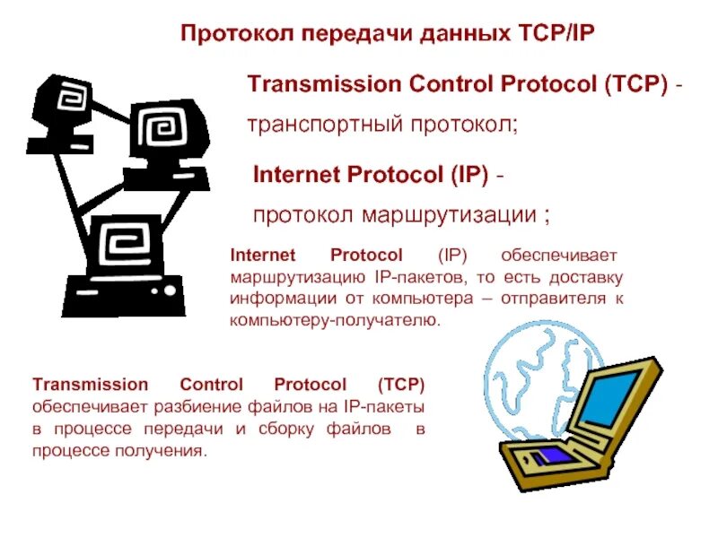 Компьютер отправитель. Протокол передачи данных. Протокол управления передачей TCP (transmission Control Protocol). Протокол маршрутизации IP обеспечивает. Протоколы интернета сообщение.