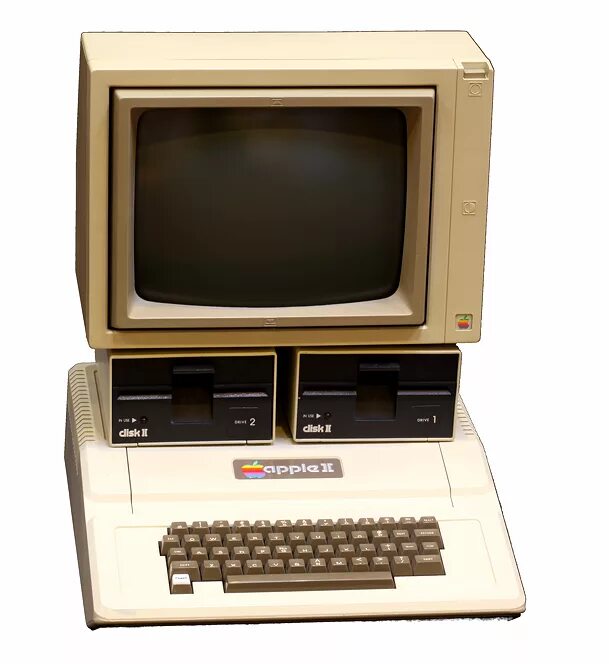 Apple 2 компьютер. эппл 2 компьютер 1977. Apple ii 1977. эппл ii. первый персональный компьютер на базе процессора «mos technology 6502».