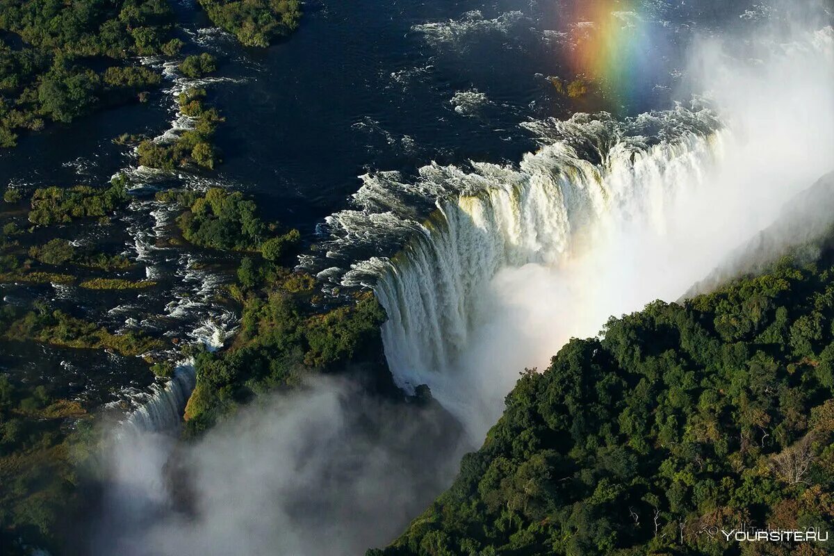 Самый красивый водопад африки