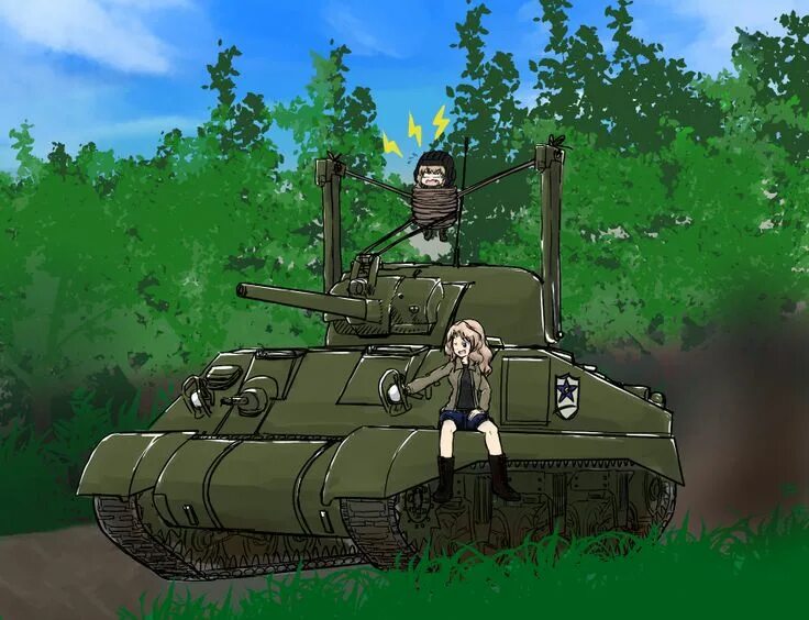 Девочки про танки