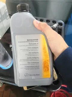 Масло акпп mercedes benz