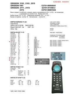 Erisson инструкция по применению