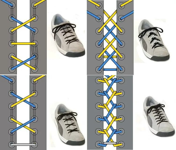 Методы шнурования шнурков. Способы завязывания шнурков на 5 дырок. Способы красиво зашнуровать шнурки. Схема зашнуровать шнурки. Покажи как завязать шнурки