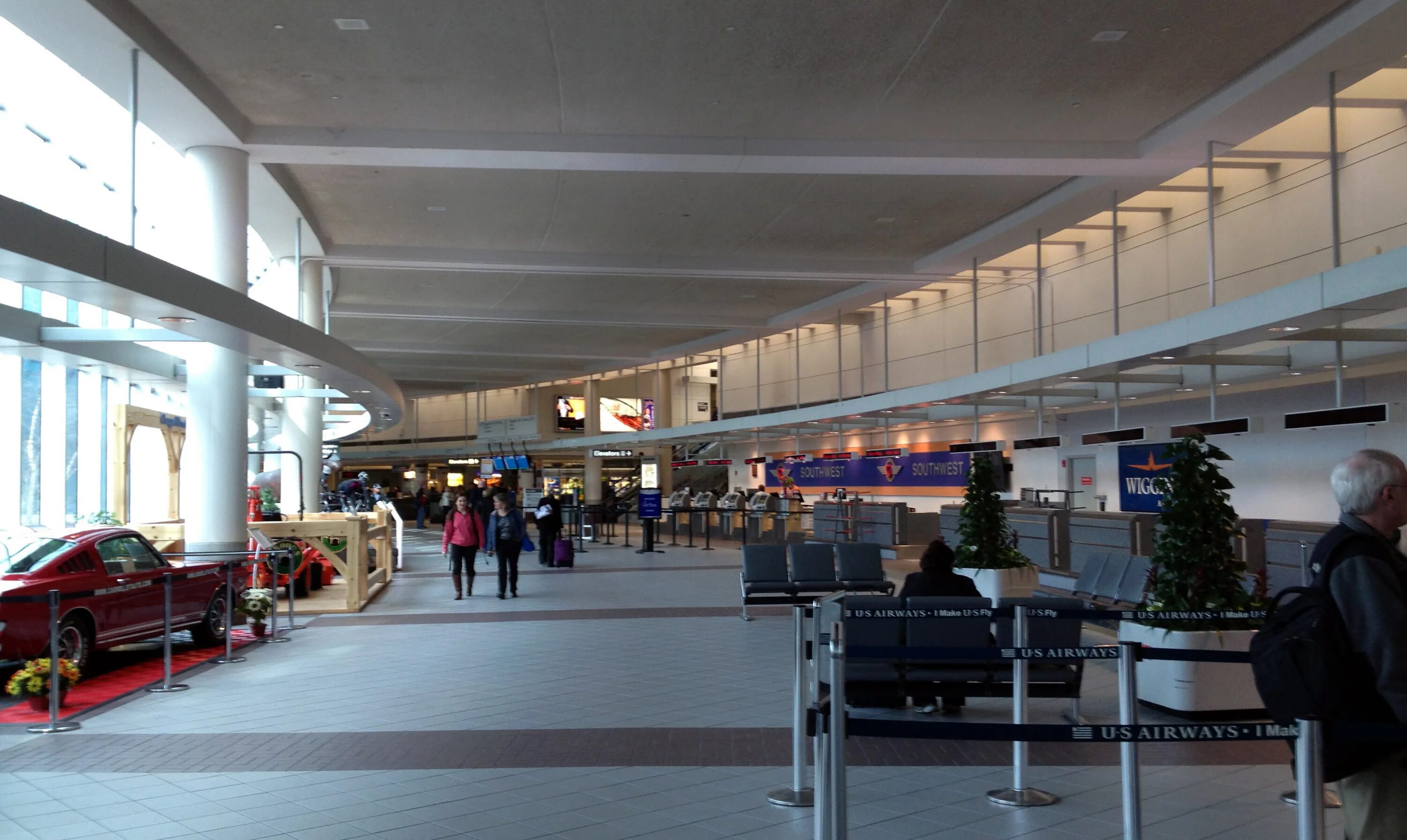 Departure terminal