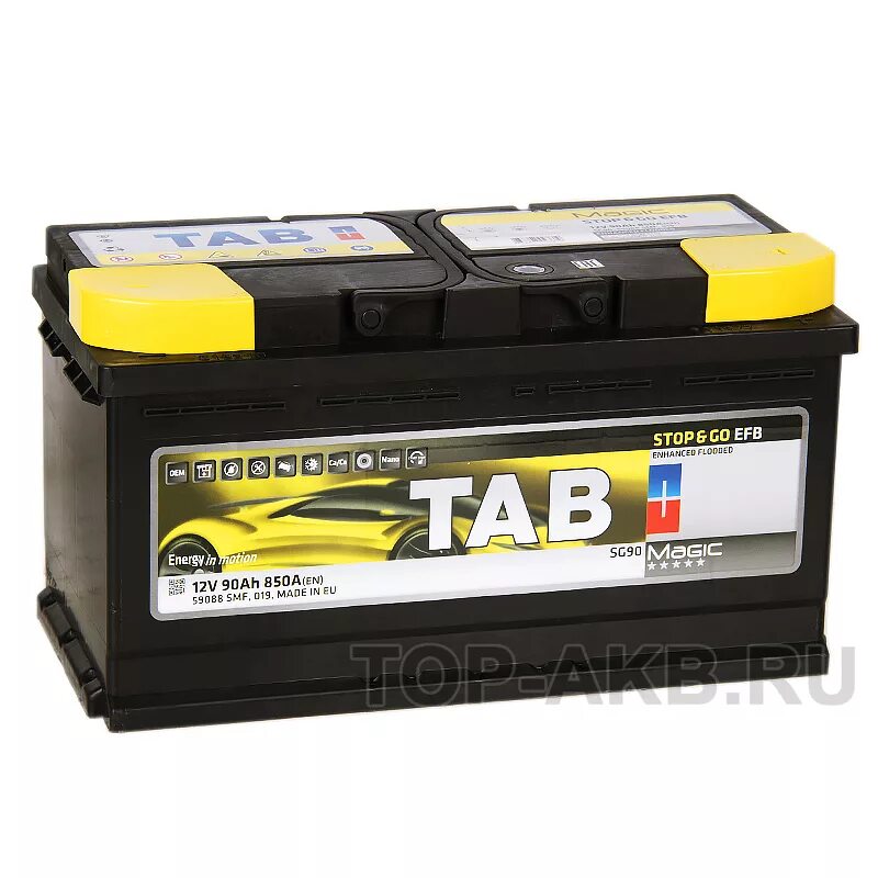 Акб tab 6ст-70 обр. Topla jis efb stop go 105. Аккумулятор автомобильный 190 таб. Efb stop n go. Аккумуляторная батарея tab efb stop&go 6ст-70.