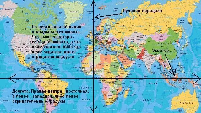 Карта 10 градусов северной широты. Широта и долгота на карте. Экватор на карте. Широты земли на карте. Северная широта и Восточная долгота на карте.