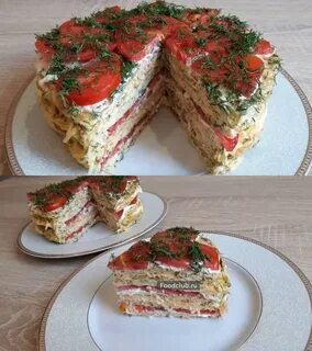 Пошаговый торт из кабачков