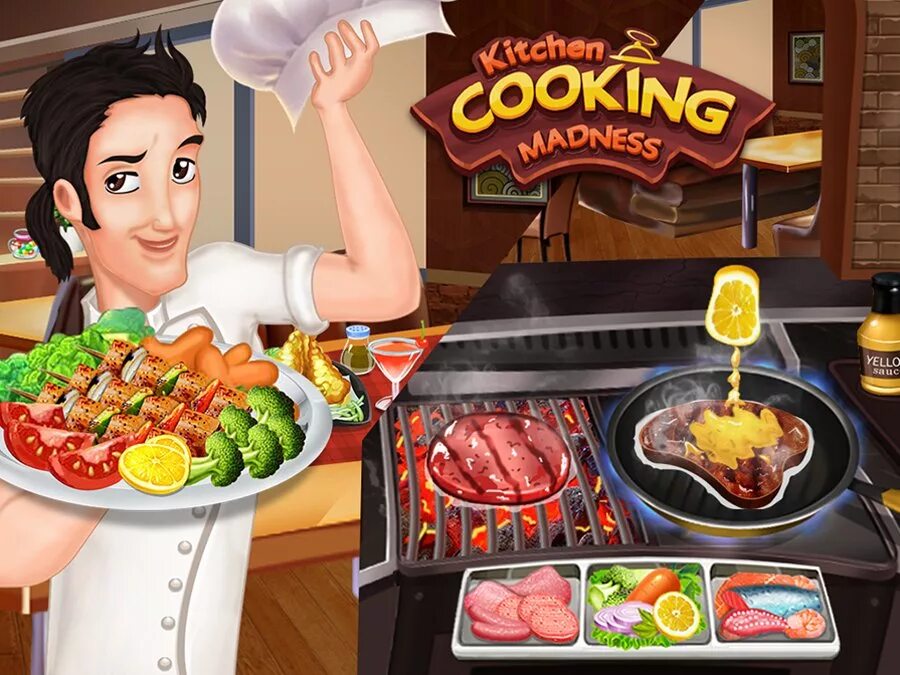 Cooking на андроид. Игра Kitchen Cooking. Игра Cooking Madness. Еда в играх. Кулинарные игры на андроид.