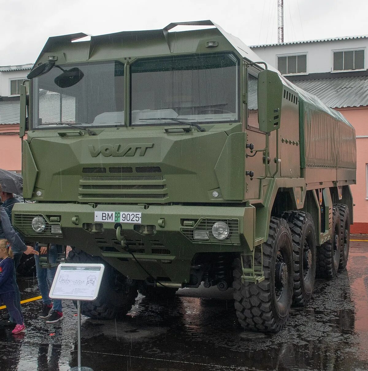 Грузовики МЗКТ Волат. МЗКТ-600203 (8х8). МЗКТ-6002. МЗКТ Волат 8х8 военный.