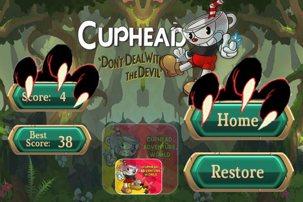 Cup head игра. Капхед 1.3.2. Cuphead меню. Cuphead главное меню.