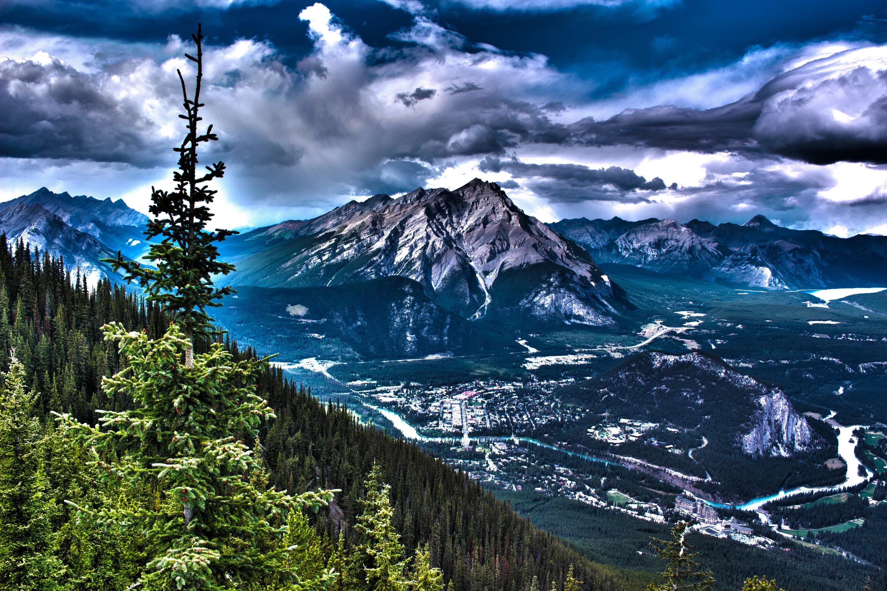 4khd. Гора Эдит кавелл Канада. Красивые горы. Канада природа. Природа гор.