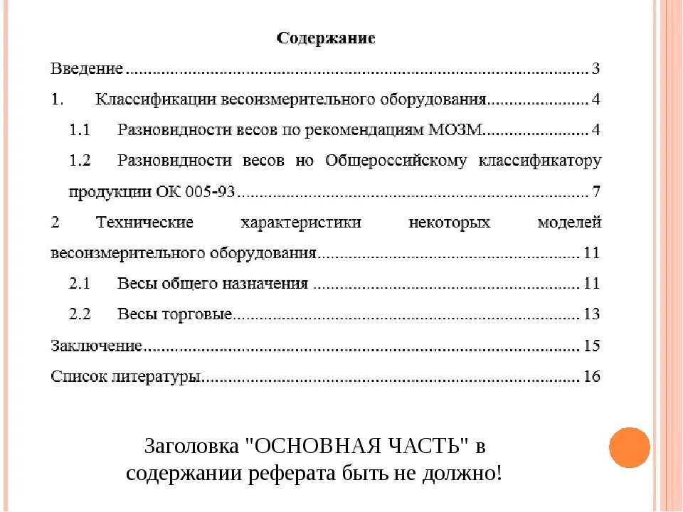 Как оформить оглавление в реферате. Пример листа содержания реферата. Как правильно писать оглавление в реферате. Как правильно составить содержание в реферате.